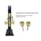 Premier Lock Brass Mortise Entry Right Hand Door Lock Set with 2.5 in. Backset, 2 SC1 Keys and Swivel Spindle MR01N - alternate 4